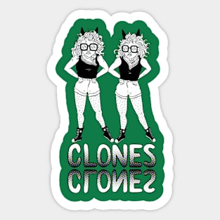 Clones Crones Sticker